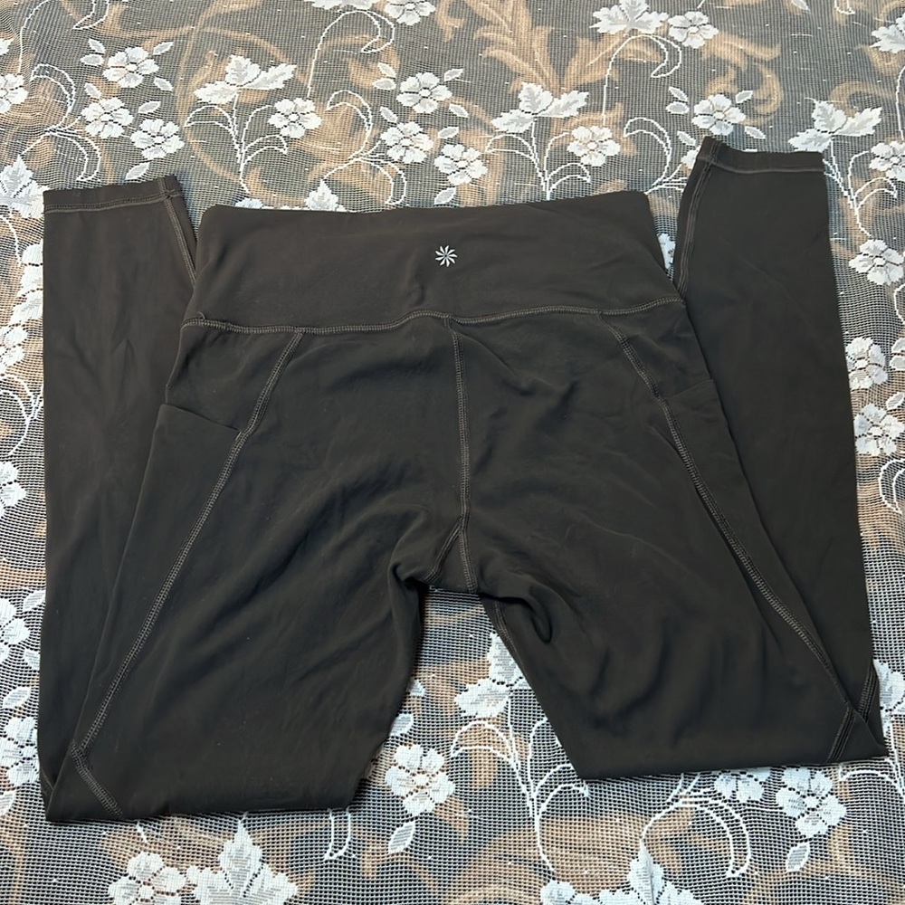 Athleta Leggings Side Pockets